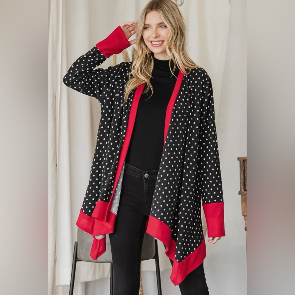 Polka Dot Cardigan